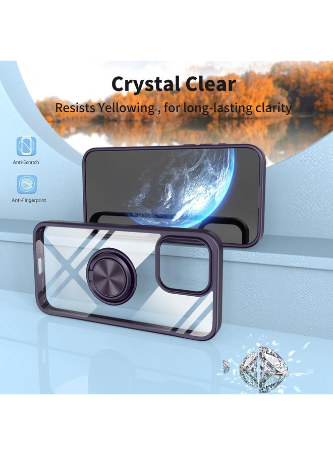 Zaboon Case For iPhone 11 Pro Ring Holder PC Hybrid TPU Phone Case - Image 4