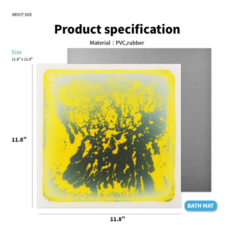 Art3d Liquid Fusion Activity Play Mat for Kids, Pack of 9 Tiles 12" X 12", Multi-Color - Image 5