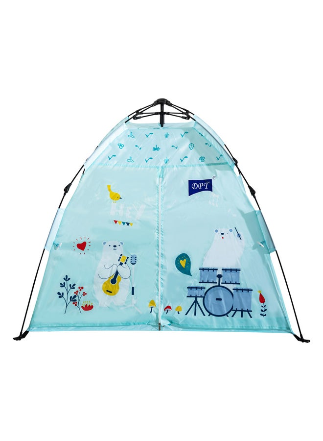 دي بي تي خيمة اطفال قابلة للطي 1.2*1.2*1.08م- سهلة الحمل والتنقل، توفر أمان وراحة للطفل - Image 4