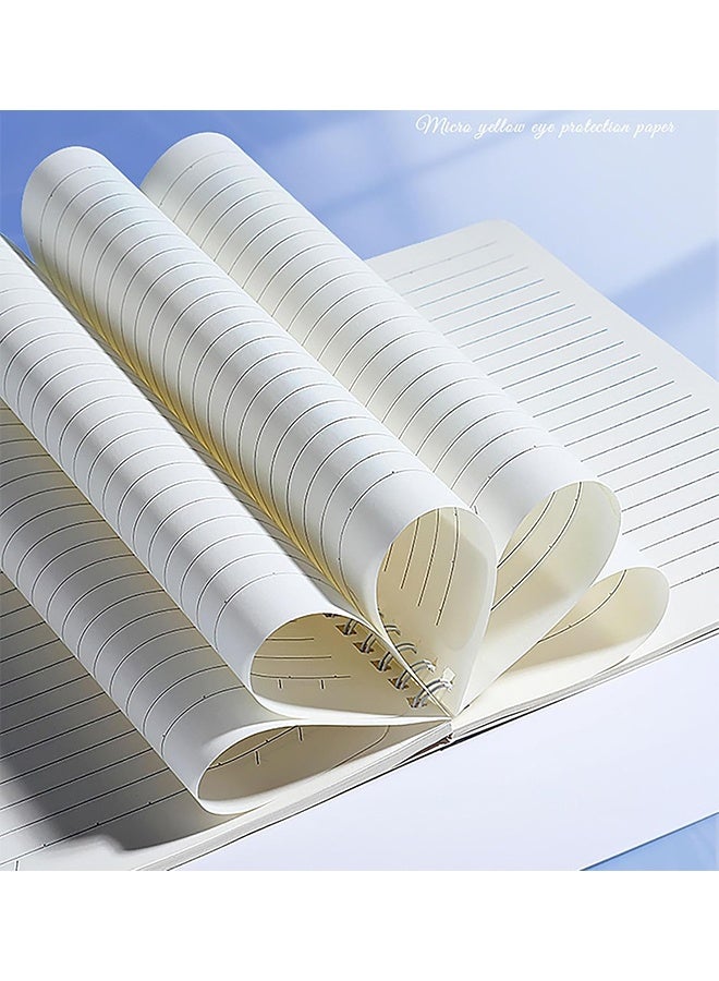 4 Pcs Spiral Notebook, Lined Journals 60 Sheets (120 Pages) for Writing Work School Supplies - Image 5