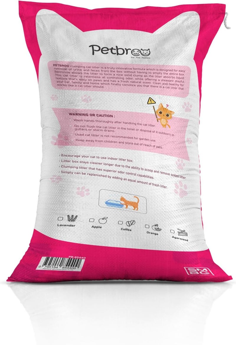 Petbroo Little Paws Cat Litter 10kg - Clumping Cat Litter with Superior Odor Control - Image 3