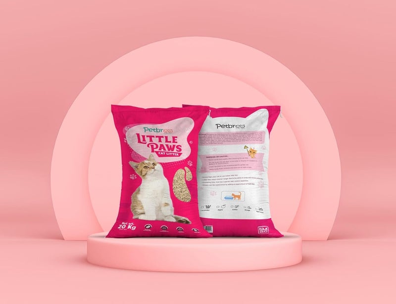 Petbroo Little Paws Cat Litter 10kg - Clumping Cat Litter with Superior Odor Control - Image 4