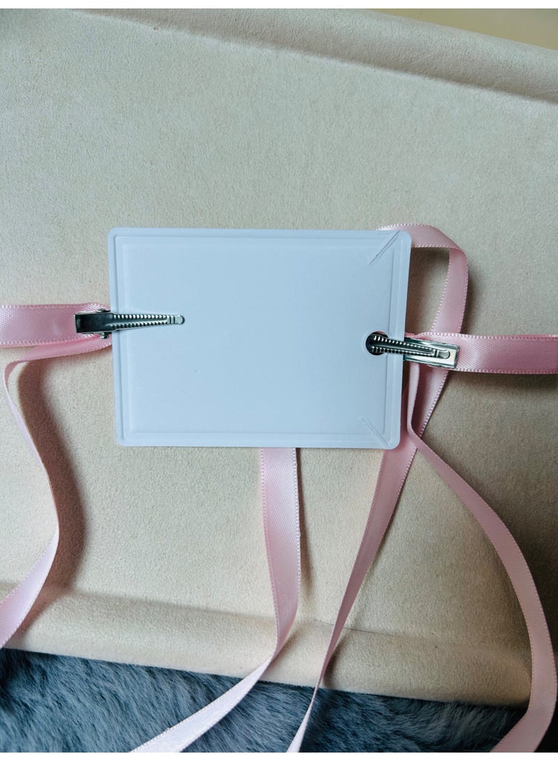 2 Pieces Long Pink Bowknot Hair Clips for Women Girls, Cute Bows Hair Ribbon Alligator Clips, Charming Hair Accessories for Every Occasion - Image 4