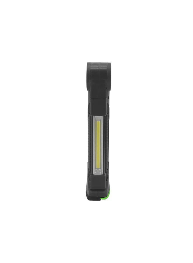 Durapower LED Rechargeable Rotating Emergency Light – 500lm COB Work Light with Top Inspection Lamp, 3 Modes, 360° Swivel, Magnetic Base, Hook, for Car Inspection, Repair, Garage, Auto Work - Image 3