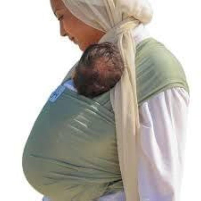 Baby Wrap Elastic Wrap Baby Wrap Healthy and Comfortable Baby Carrier (Mint Green)