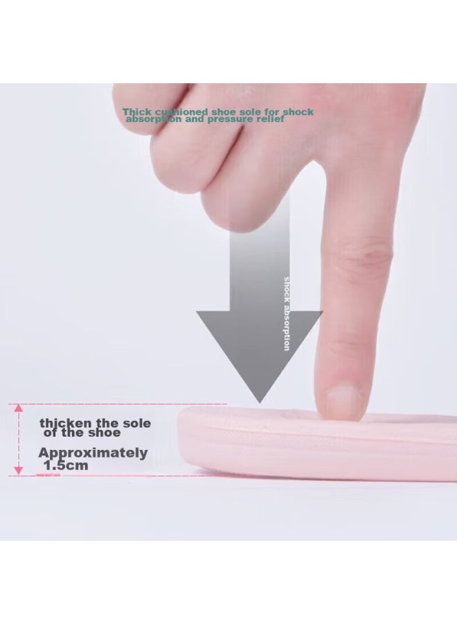 Forty thousand kilometers 40,000 Km Travel Foldable Slippers, Reusable Portable Beach Shoes, Bathroom Non-slip Slippers, Couples Sandals Sw2323  - Image 3