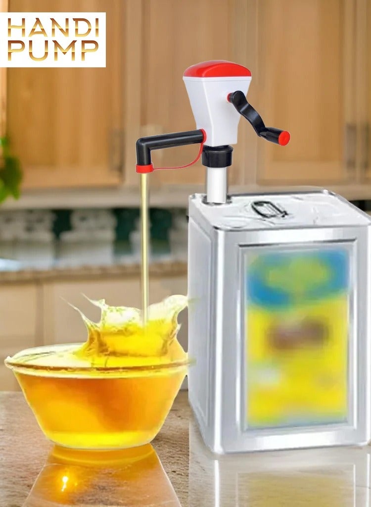 Hand Pump for Olive Oil and Liquid Dispensing - Image 1