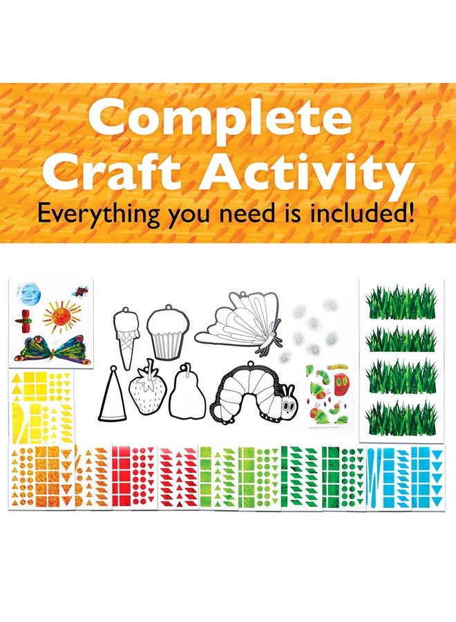 Creativity for Kids Creativity for Kids The Very Hungry Caterpillar: Sticker Suncatcher Kit - DIY Window Stickers for Toddlers from The World of Eric Carle, Preschool Arts and Crafts for Kids Ages 3-5+, Medium - Image 3