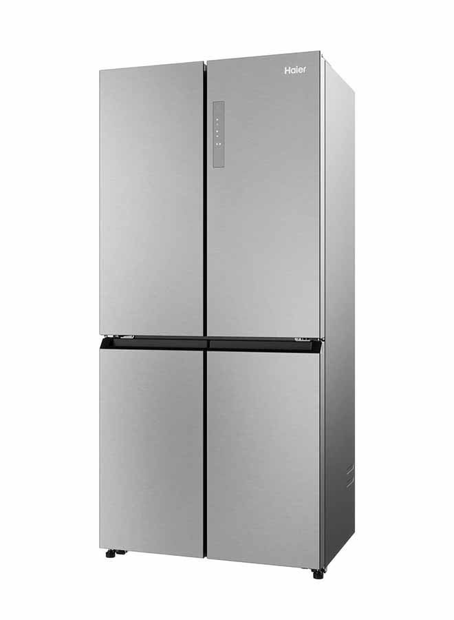 Haier 4-Door French Side By Side Refrigerator 11.1Cu.ft Freezer 42Cu.ft, 311 L, Twin Inverter 433 L HRF-525SS Stainless Silver - Image 3