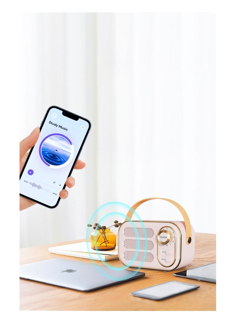 Generic - Newest Old Fashioned Loud Wireless Speaker Rechargeable Type-C Wireless Speaker with USB Port - Image 1