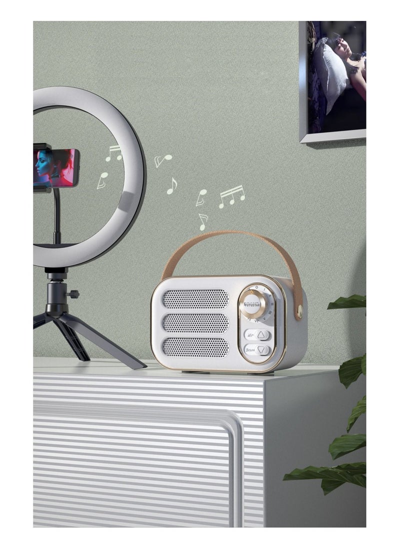 Generic - Newest Old Fashioned Loud Wireless Speaker Rechargeable Type-C Wireless Speaker with USB Port - Image 1