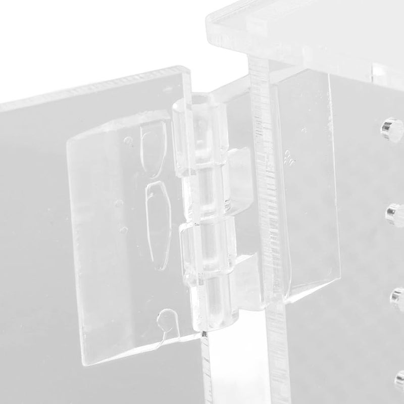 حوض الزواحف الكبير 35 83x15 75 بوصة من الأكريليك الشفاف مع باب مغناطيسي سهل التنظيف وتهوية جيدة - Image 4