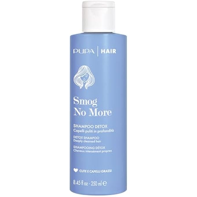 PUPA HAIR SMOG NO MORE DETOX SHAMPOO FOR SCALP AND OILY HAIR 250ML - Image 1