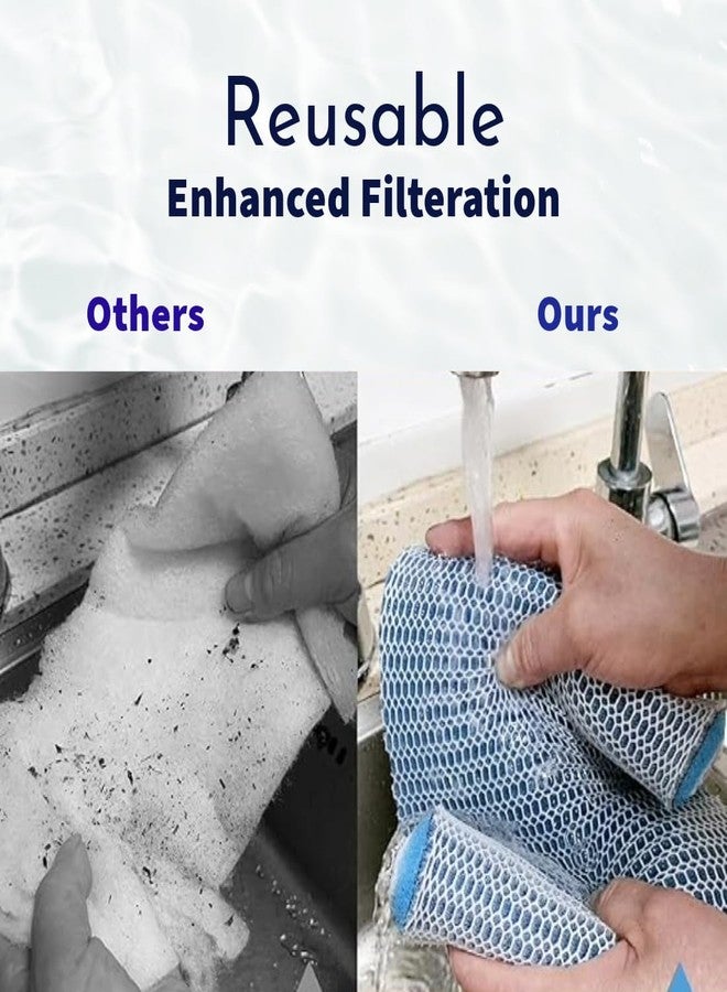 Scroll Store 8D Aquarium Filter Sponge | 40 * 30 cm Reusable Filter Sponge for Aquarium Fish Tank and Pond | Durable high Density Sponge - Image 4