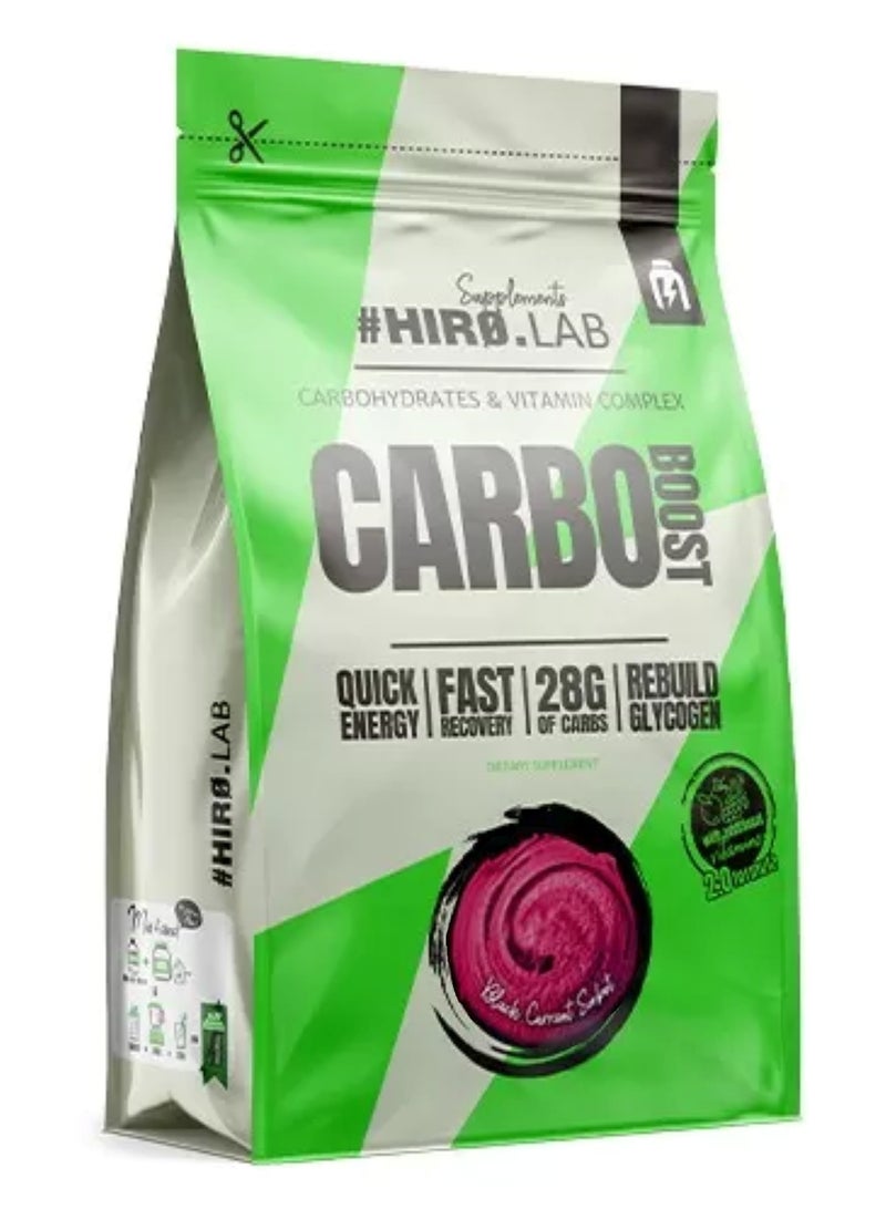 HIRO.LAB - Carbo Boost 1000g Blackcurrant Sorbet