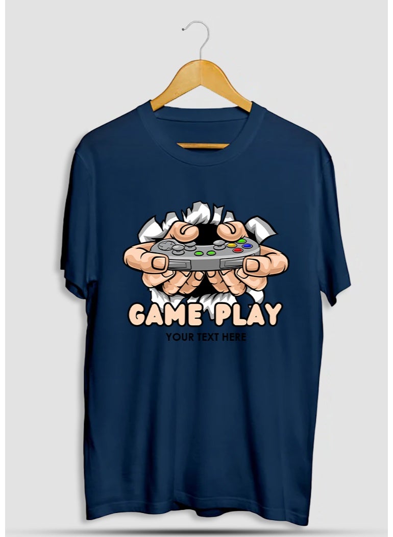 SHOP NEW ARRIVALS GAME ON GRIP AND PLAY GAMEPLAY GRAPHIC T-SHIRT Motivational Quote Graphic Tee for Men Women Inspirational Success Mindset Gift Unisex Comfortable Cotton - Image 1