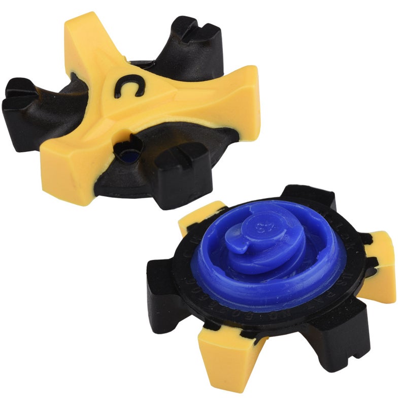 Generic Quick-Twist Golf Shoe Spikes TPU Cleats Blue
