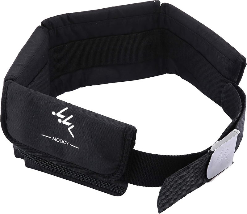 MOOCY Scuba Weight Belt, 4 Pocket Freediving Dive Diving Accessories - fit for Waist 32" to 52" - Image 1