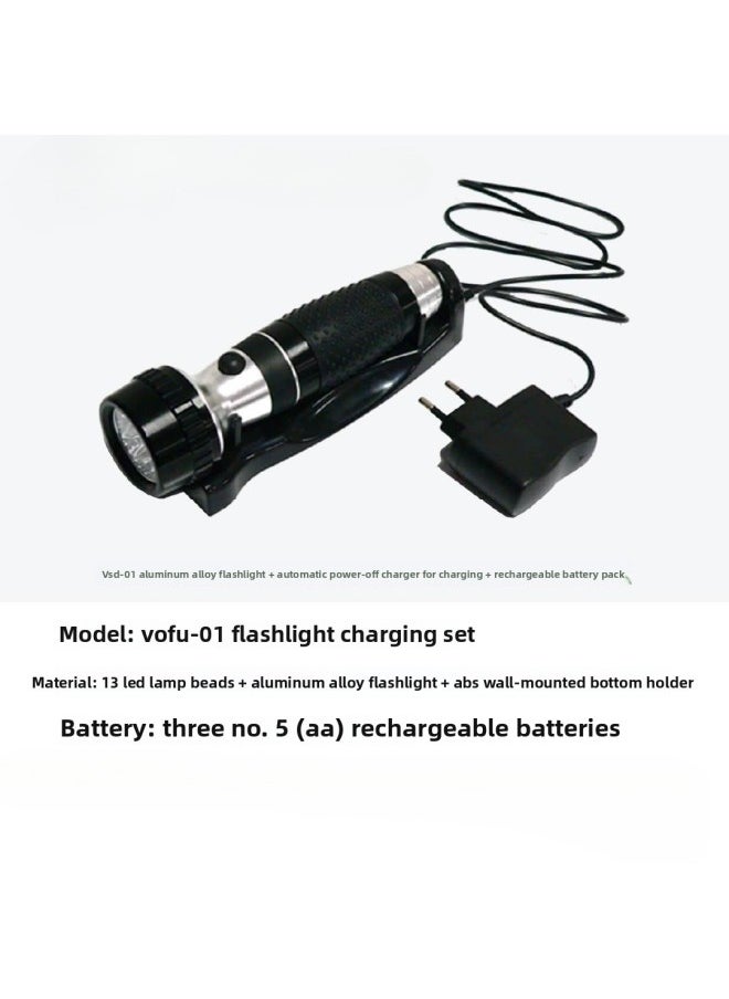 Generic Hotel Hotel Room Flashlight Wall-mounted D Wall-mounted Fire Escape Lighting Emergency Flashlight-Product Specifications:Six Led Lamp Beads Vofu-02nw White, Including Aa Battery  - Image 5