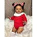 Zero Pam Black Reborn Baby Dolls 26 Inch Large Size Reborn Toddler Girls African American Black Girl Dolls Real Baby Doll Size Biracial Babies Doll for Girl Boy Toys - Image 4