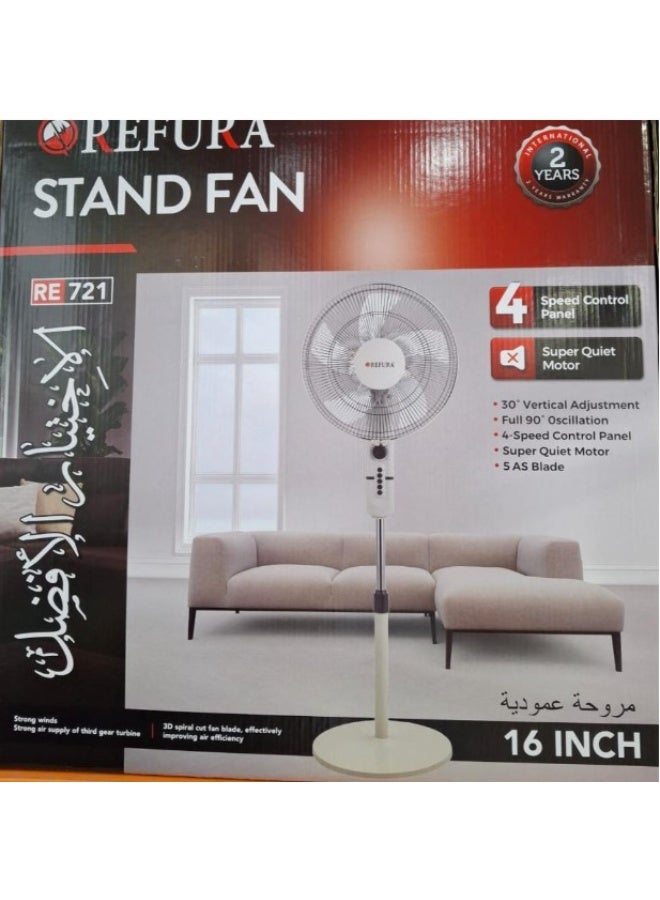 REFURA RE-721 Pedestal Fan