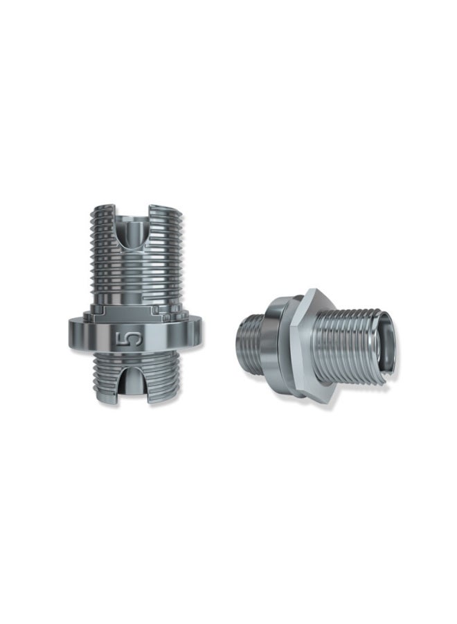 Shochan Sq-go129j Fiber Optic Adapter Engineering Telecom Grade Fiber Coupler Fc-fc Fiber Patch Cord Extension Adapter Small D Type 10pcs/bag - Image 2