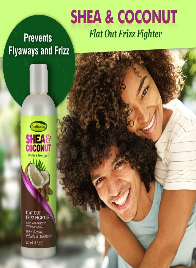 Grohealthy Gro Healthy Shea & Coconut Flat Out Frizz Fighter, 8 Oz - Image 2