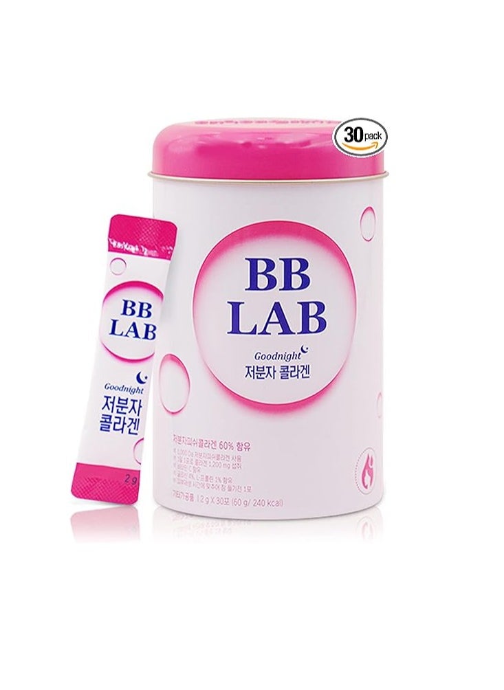 SOUND OF SEOUL - BB LAB Goodnight Collagen, Low Molecular Collagen, for Skin & Bone Health 30 Packet 60g - Image 1