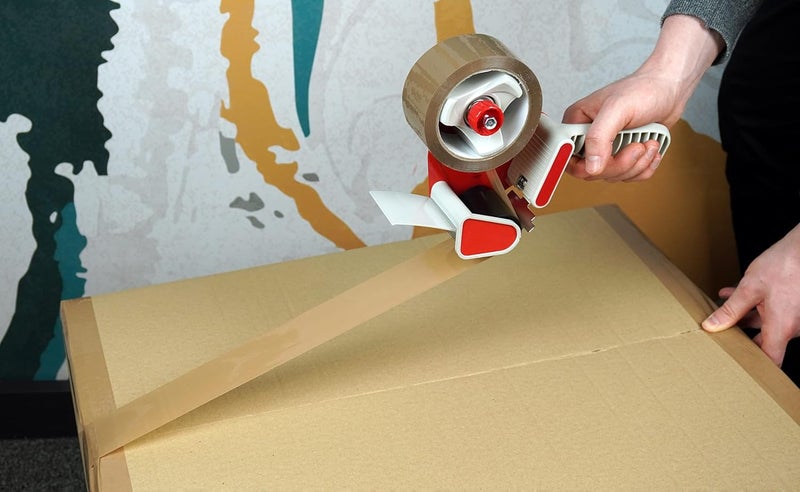 GTSE Brown Packaging Tape, 1.88 inches x 72 Yards, Heavy Duty Shipping Tape for Packing, Moving, Office Use, 6 Rolls - Image 3
