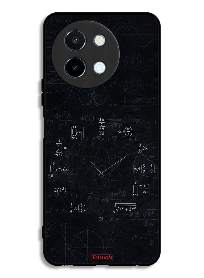 Tolwak Vivo Y38 5G Protective Case Cover Maths Clock - Image 1