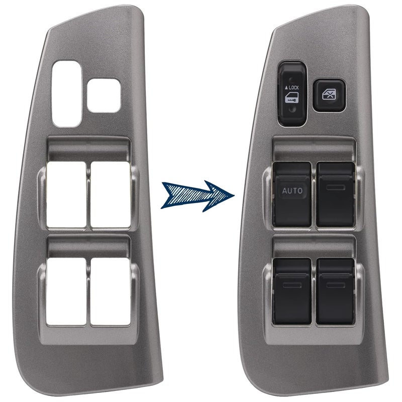 Obaee Driver Side Window Switch Panel Bezel for Toyota Matrix & Pontiac Vibe - Image 5