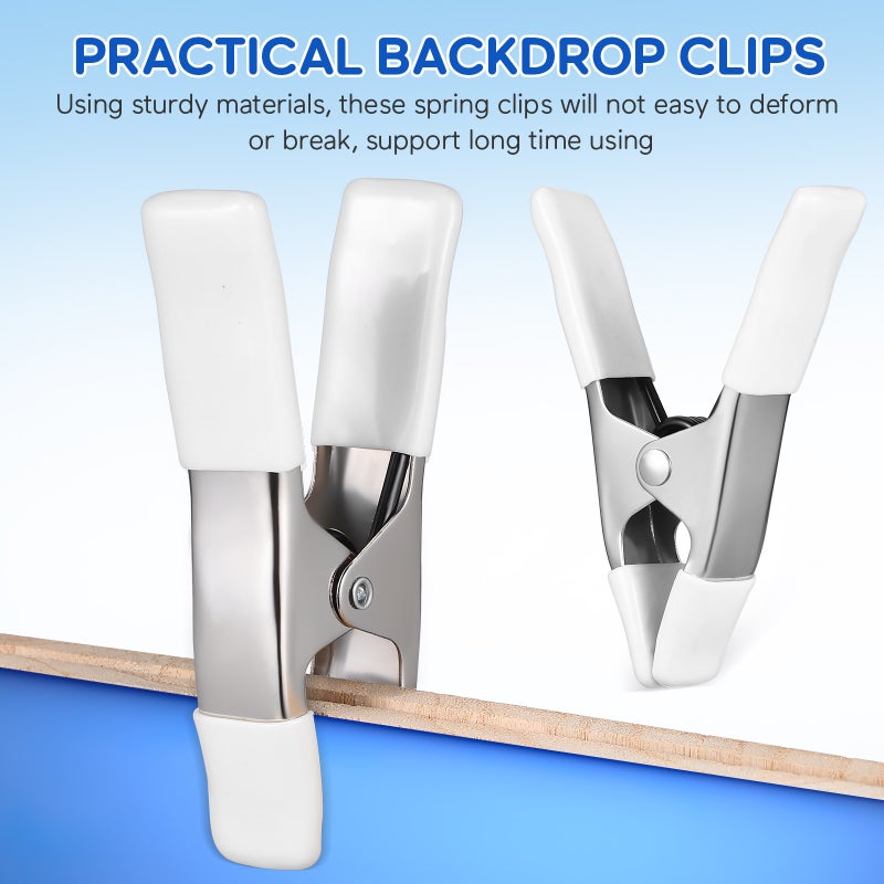 5pcs Spring Clamps Backdrop Clips Background Cloth Clips Heavy Duty Clamps - Image 3