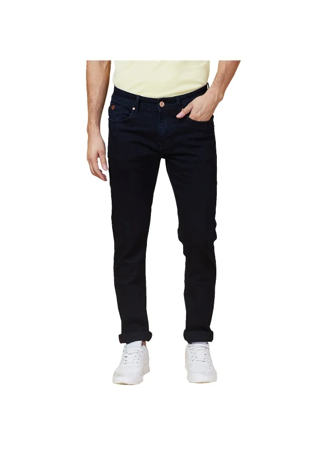 Being Human Mens Dark Tone Straight Fit Denims