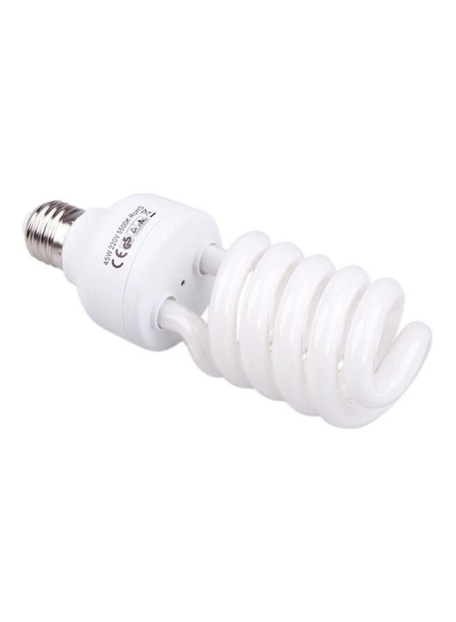 NIBEMINENT E27 220V 5500K 45W Photo Studio Bulb Video Photography Daylight Light Lamp White  - Image 2