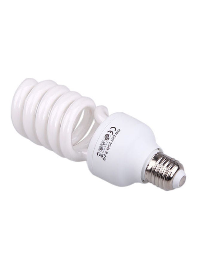 NIBEMINENT E27 220V 5500K 45W Photo Studio Bulb Video Photography Daylight Light Lamp White  - Image 4