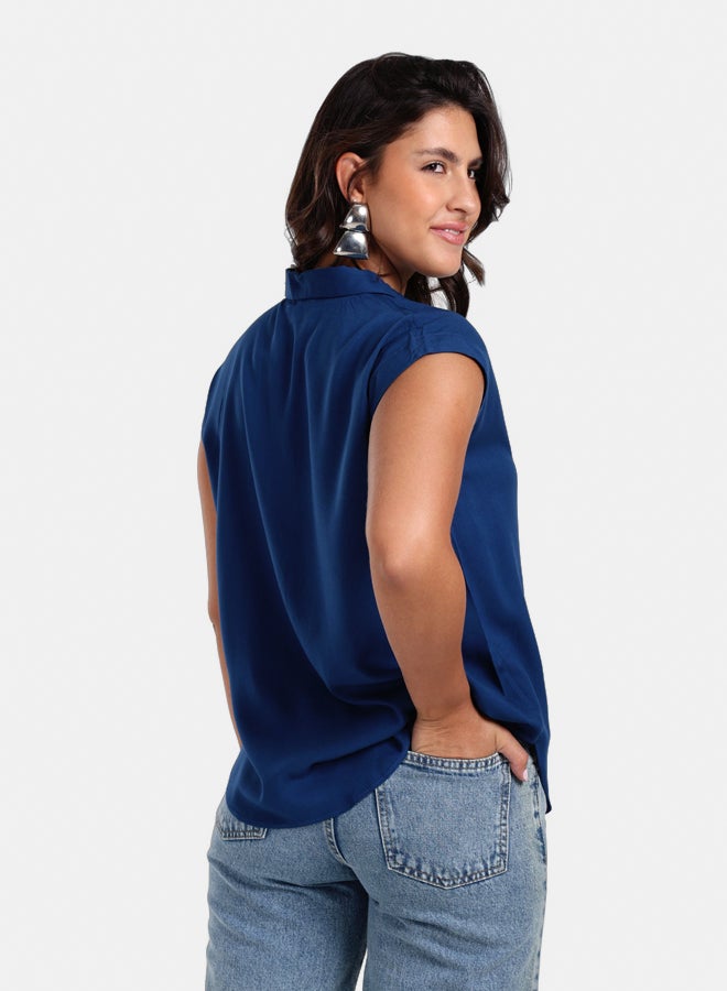 Clue Casual Tencel Shirt  - Image 3