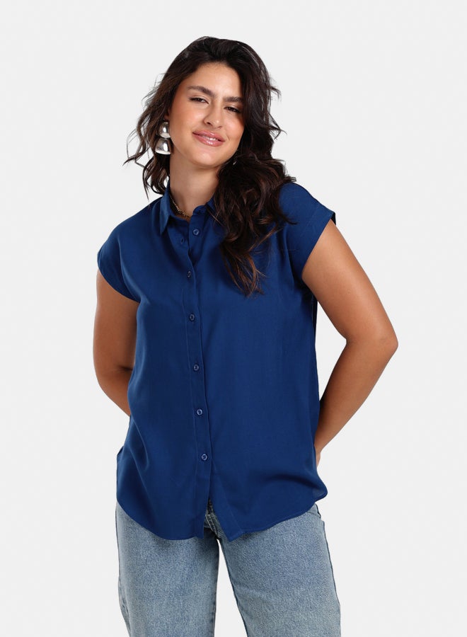 Clue Casual Tencel Shirt  - Image 2