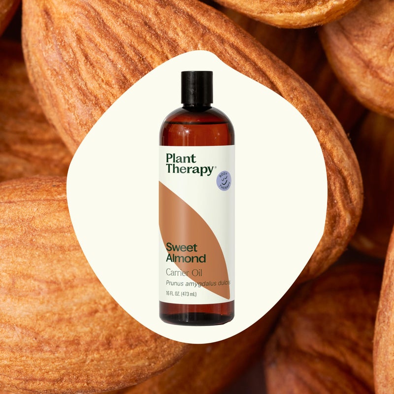 Plant Therapy Sweet Almond Oil - for Skin, Hair, Body, Face & Baby - Natural Moisturizer, Massage & Aromatherapy Carrier Oil 100% Pure, Cold Pressed California Almonds, Made in USA, 16 oz - Image 3