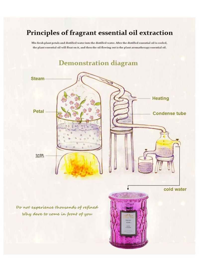 ROMANTIC TIMES - Plant Essential Oil Scented Candle - Image 1
