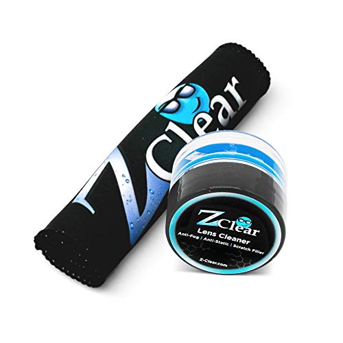 Z Clear Zclear Lens Cleaner Paste with Microfiber Cleaning Cloth - Eyeglass Cleaning and Anti Fog Paste for Eyeglasses, Made in USA - Image 1