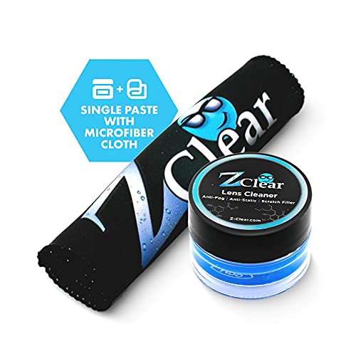 Z Clear Zclear Lens Cleaner Paste with Microfiber Cleaning Cloth - Eyeglass Cleaning and Anti Fog Paste for Eyeglasses, Made in USA - Image 3
