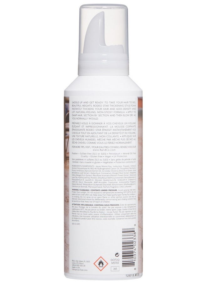 R+Co - R+Co Rodeo Star Volumizing Thickening Foam for Fine to Medium Hair - 5 Oz - Image 1