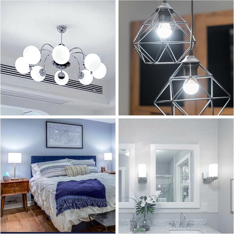 12W LED Bulb Pack of 10 - 1100 Lumens, E27 Base, Non-Dimmable, 200° Beam Angle - Image 4