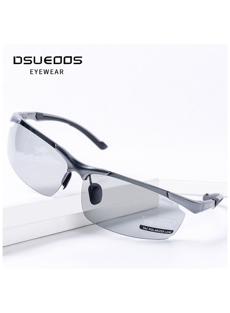 DSUEOOS high-definition polarized sunglasses for men, driver's glasses for day and night driving, fishing sunglasses for men, driving glasses for men - Image 1