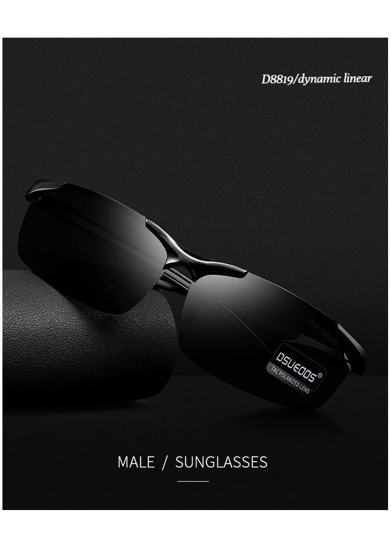 DSUEOOS high-definition polarized sunglasses for men, driver's glasses for day and night driving, fishing sunglasses for men, driving glasses for men - Image 5