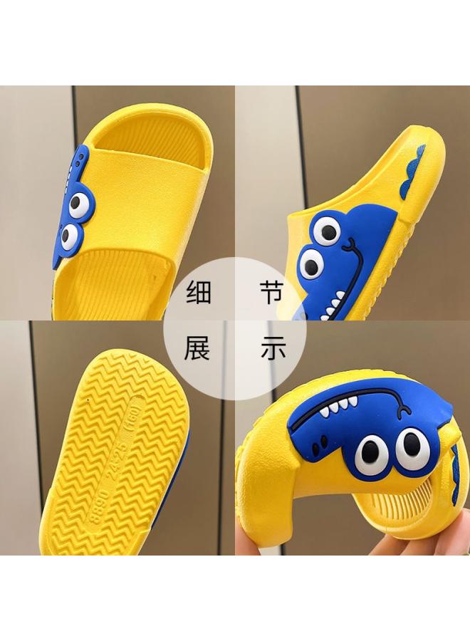 SHAKA Children'S Slippers Summer New Cute Cartoon Shark Hippo Boys And Girls Anti-Slip Bath Beach Slippers Summer - Image 3