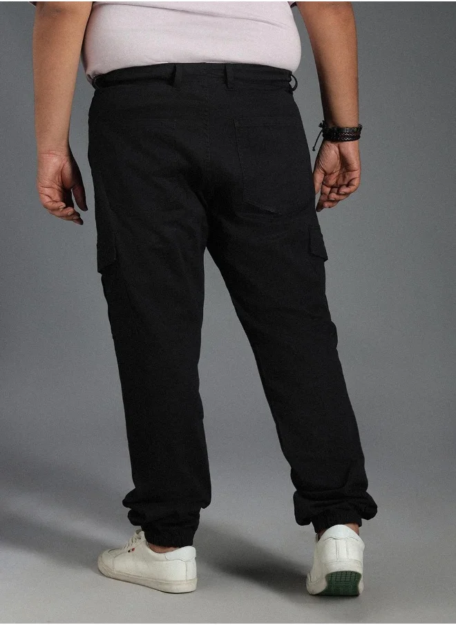 HIGH STAR Men Black Trousers