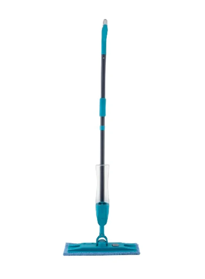 homix 6V Compatible Durable Construction Vibration Spray Mop for Hard Floor Blue and Black 0.9 L MP-804
