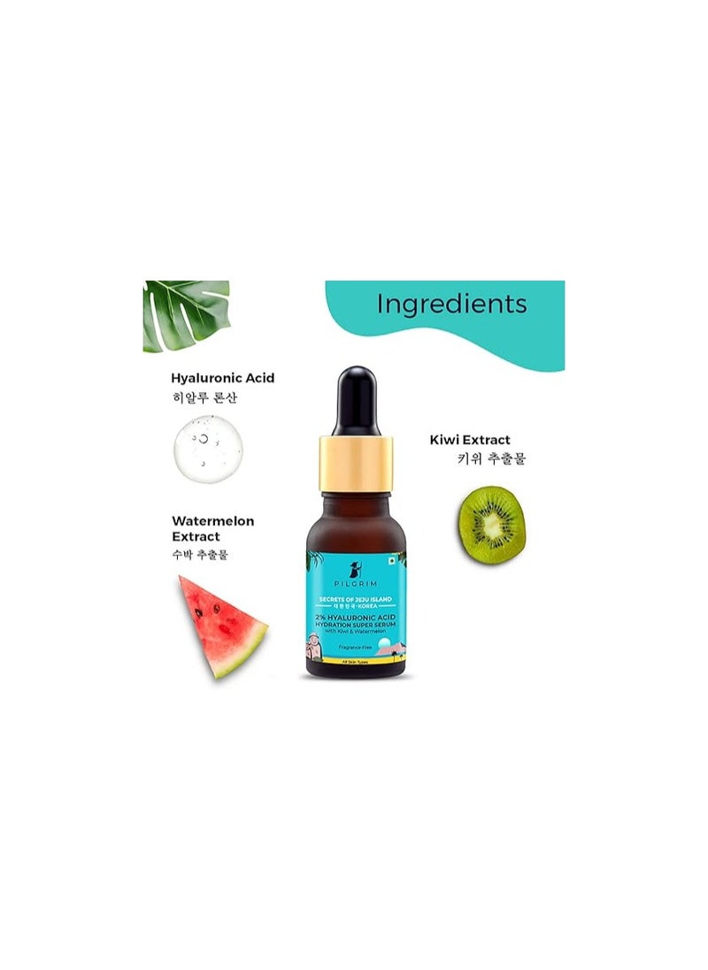 PILGRIM - 2% Hyaluronic Acid Hydration Super Serum Mini 5 Ml With Kiwi And Watermelon - Image 1