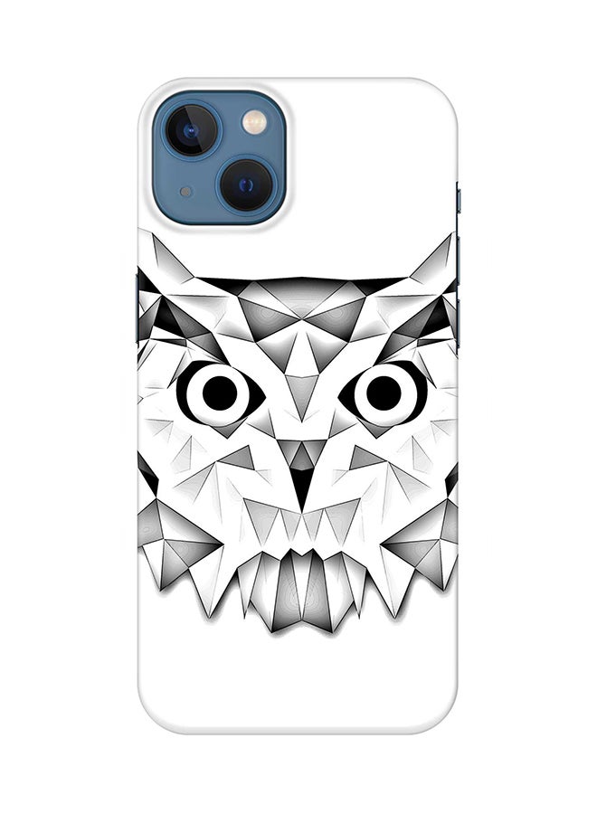 Stylizedd Case for Apple iPhone 14 Plus Case Slim Snap Classic Series Mobile Cover Hard PC Shield Matte Finish Print - Poly Owl